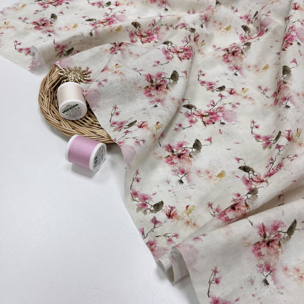 Полулен. Плакучая сакура