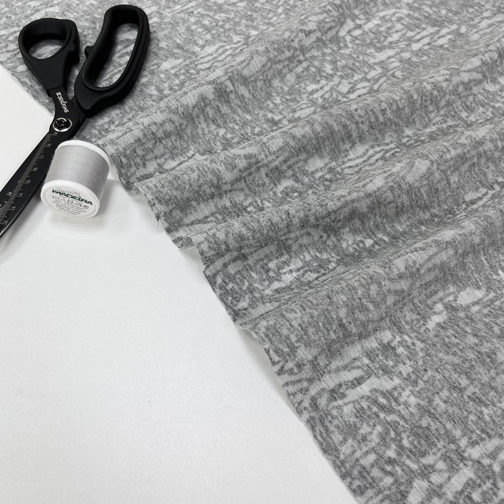 Хлопковый ажурный трикотаж. Тенистая лужайка