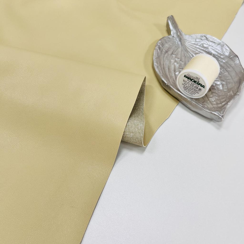 Мягкая экокожа на вискозе. Анис