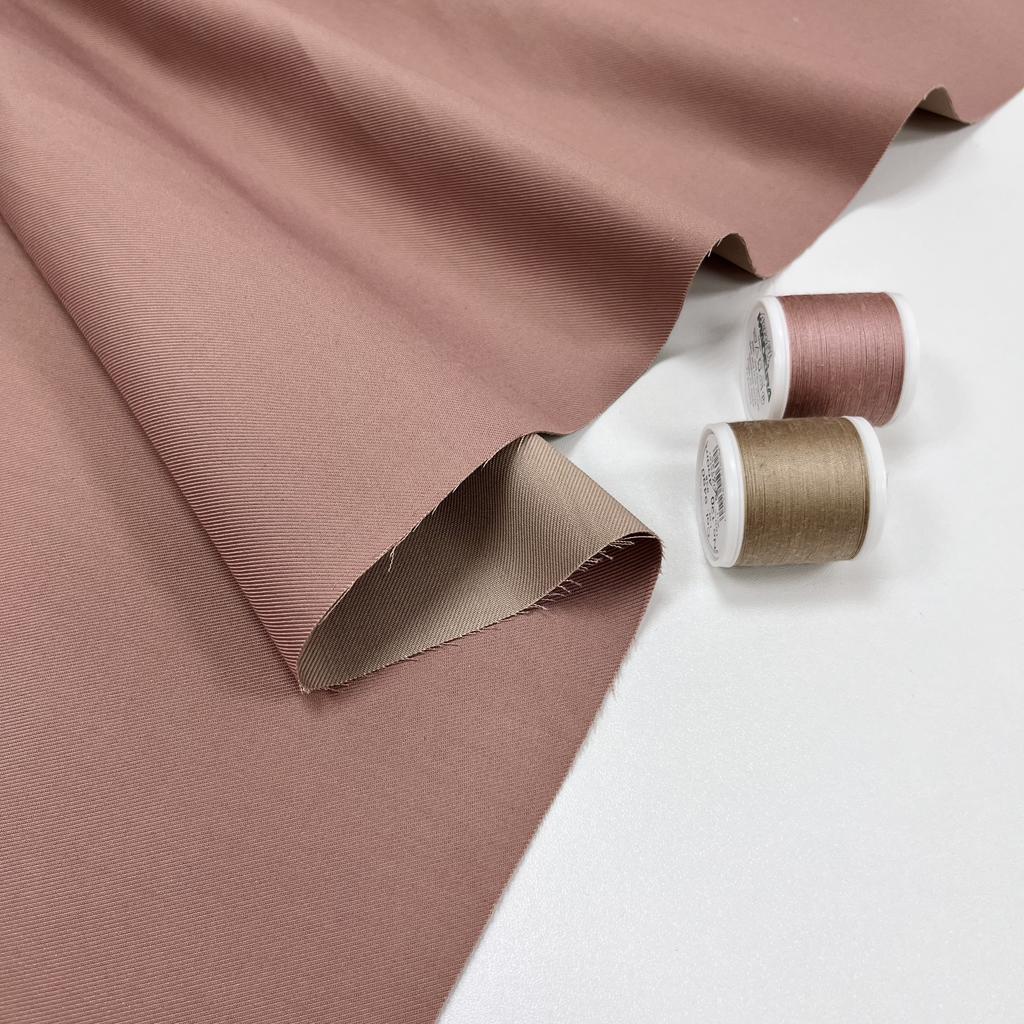 Двухцветный габардин. Песок и кораллы