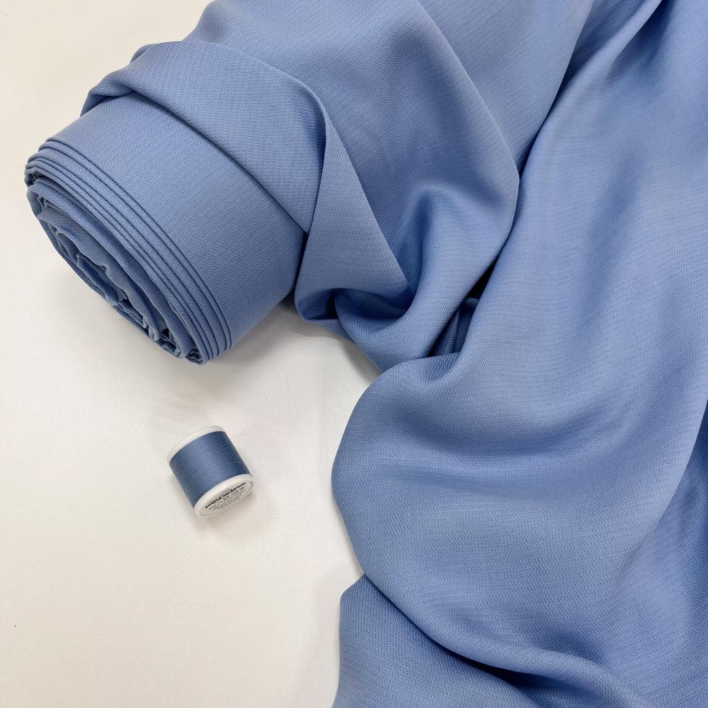 Жаккардовый тенсель. Голубое драже