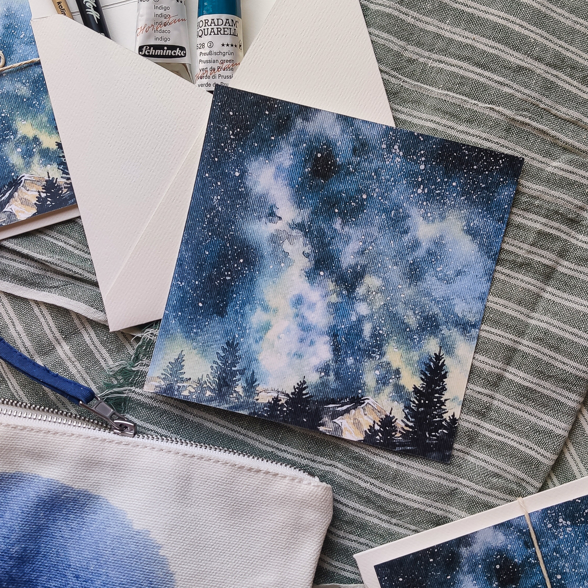 Открытка "Звёздные мотивы" vol.1