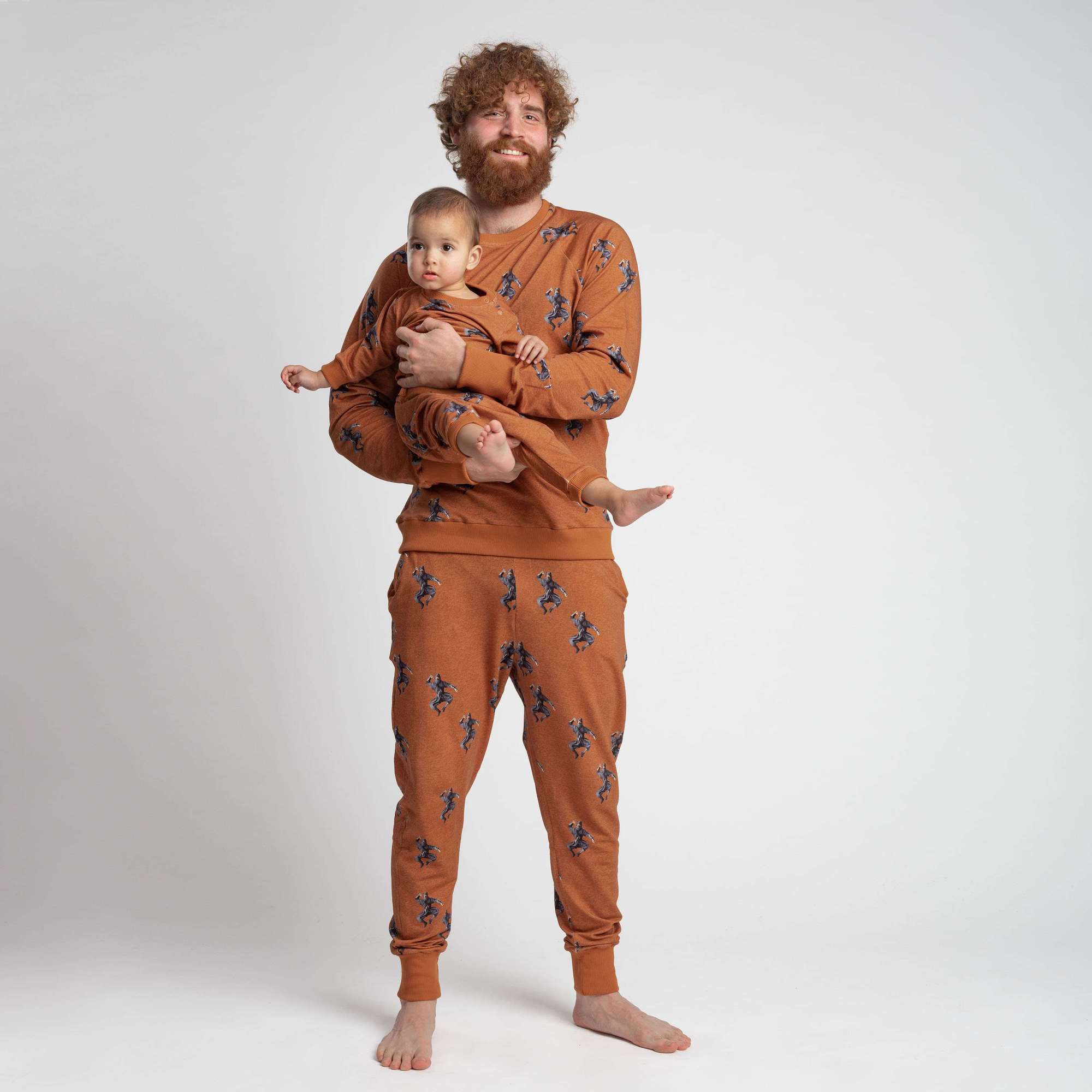 "Ниндзя" Свитер и штаны Муж.