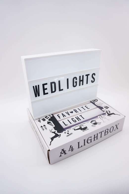 Лайтбокс формата А4 Белый