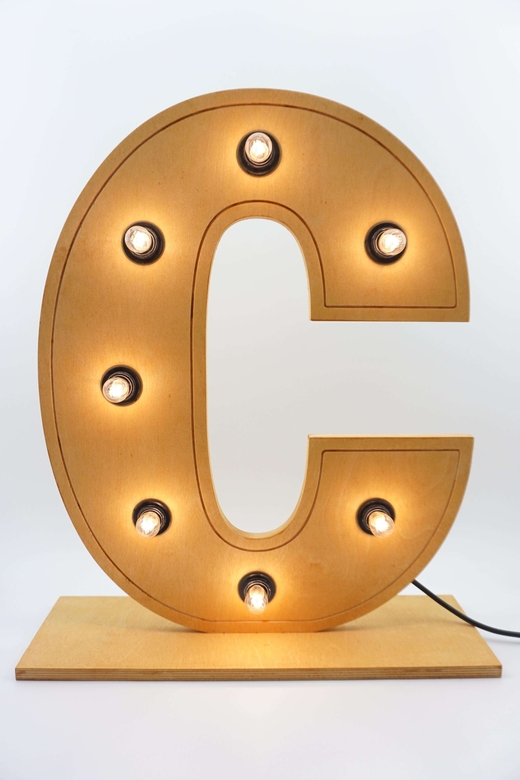 Буква C 60 см