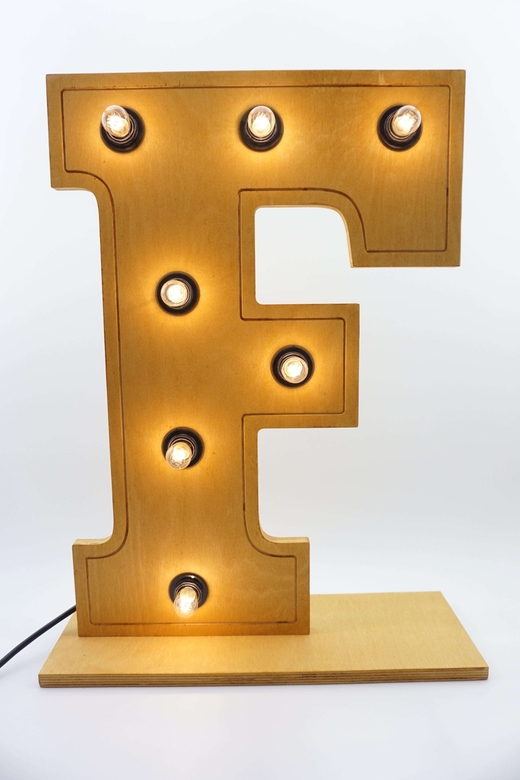 Буква F 60 см