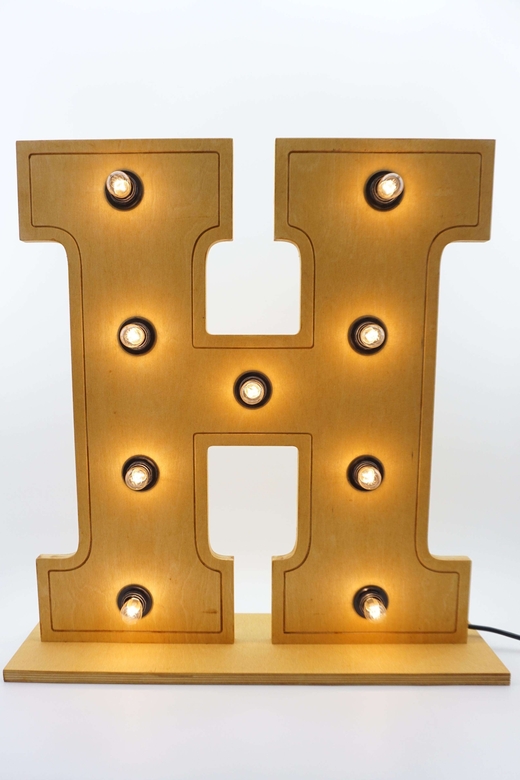 Буква H 60 см