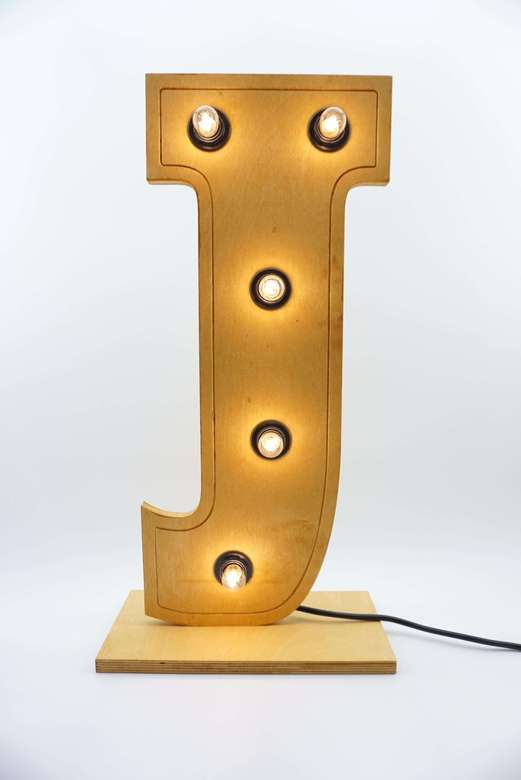 Буква J 60 см