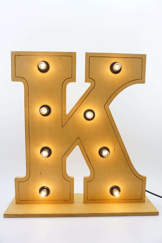 Буква K 60 см
