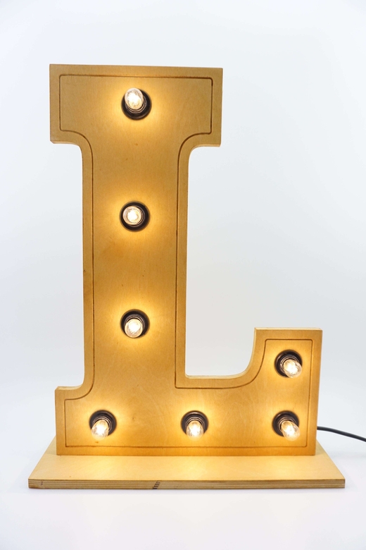 Буква L 60 см