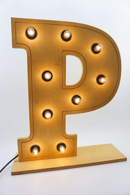 Буква P 60 см