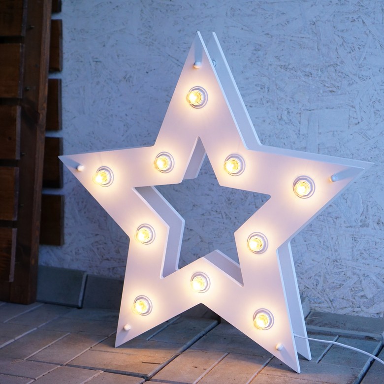 Звезда Белая 75 см