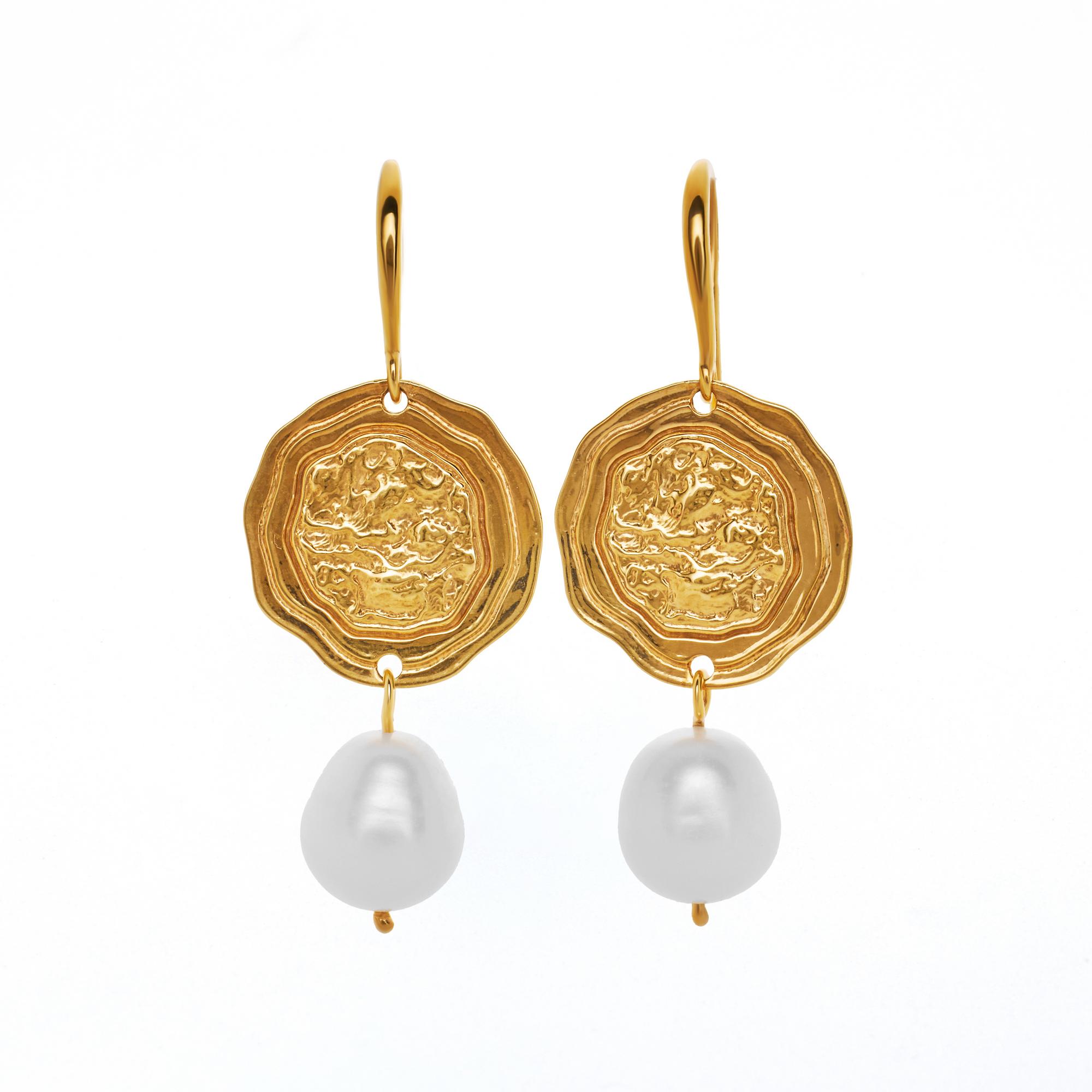 Серьги-монеты GENOVA