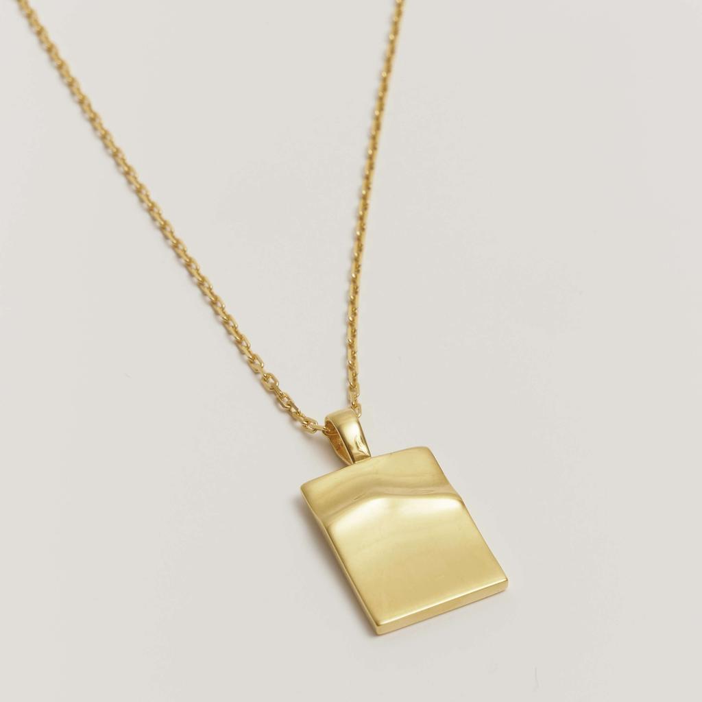 Подвеска MONTE BALDO с горной вершиной с позолотой