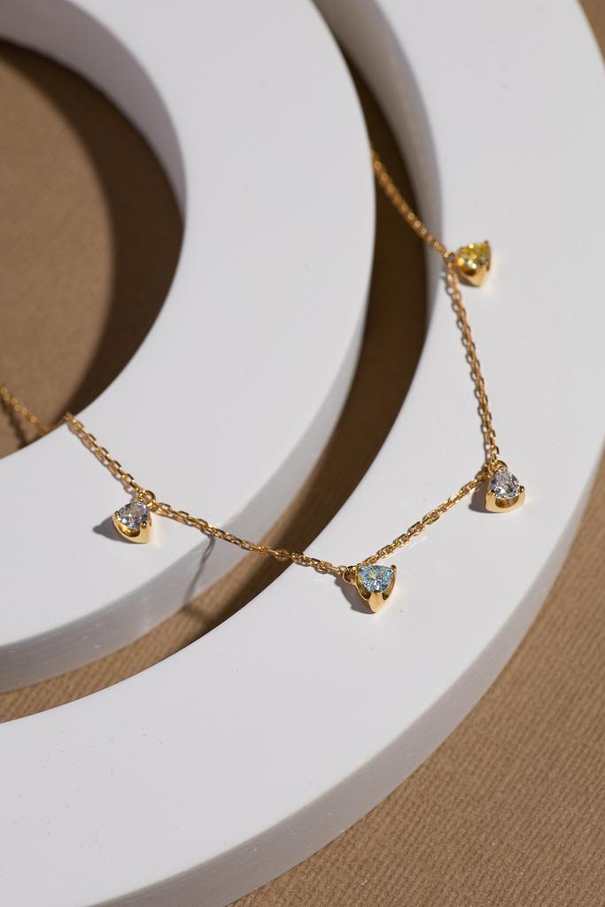 PREMIUM COLLECTION: Колье BORGHESE с фианитами