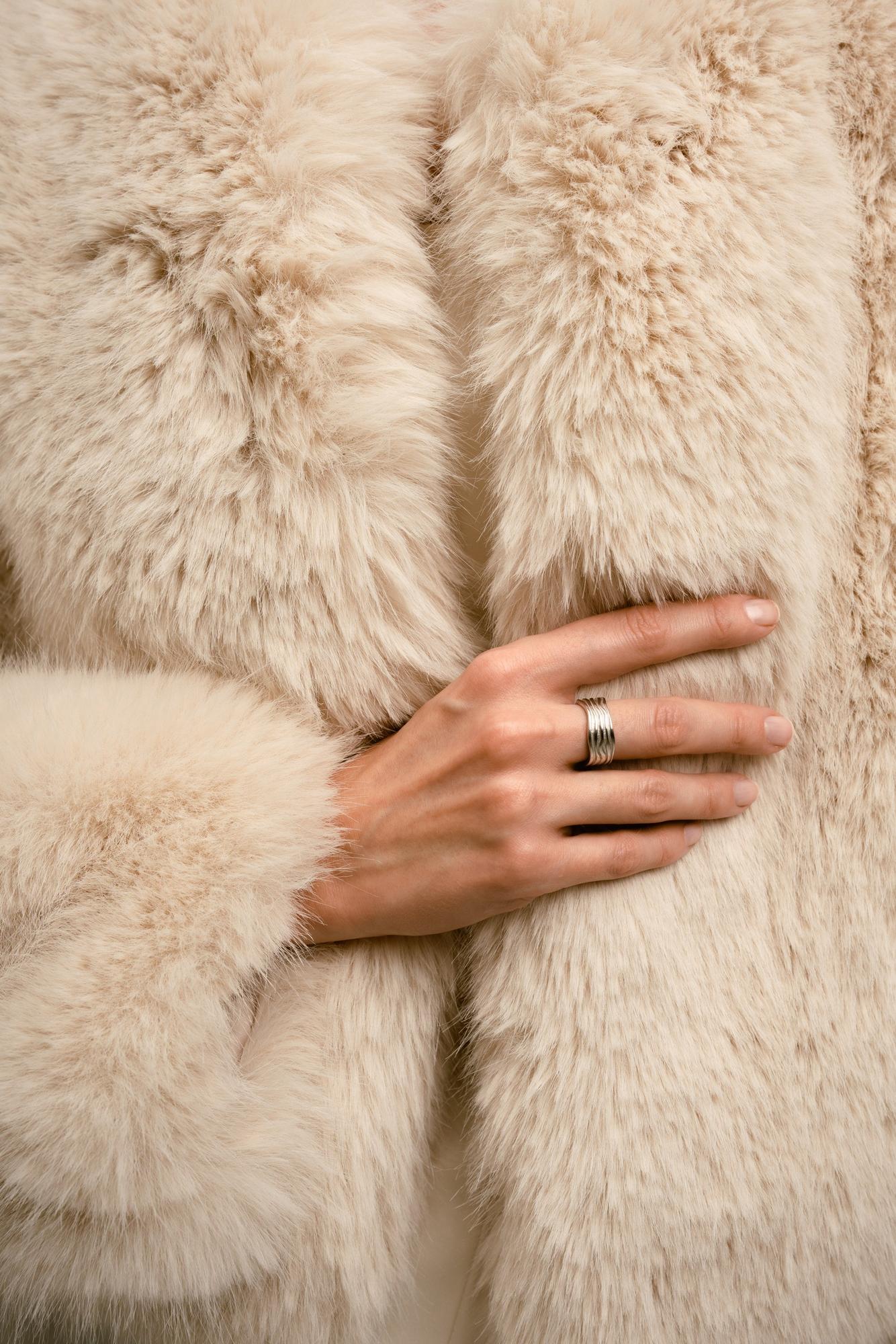 Кольцо ALASSIO в родиевом покрытии