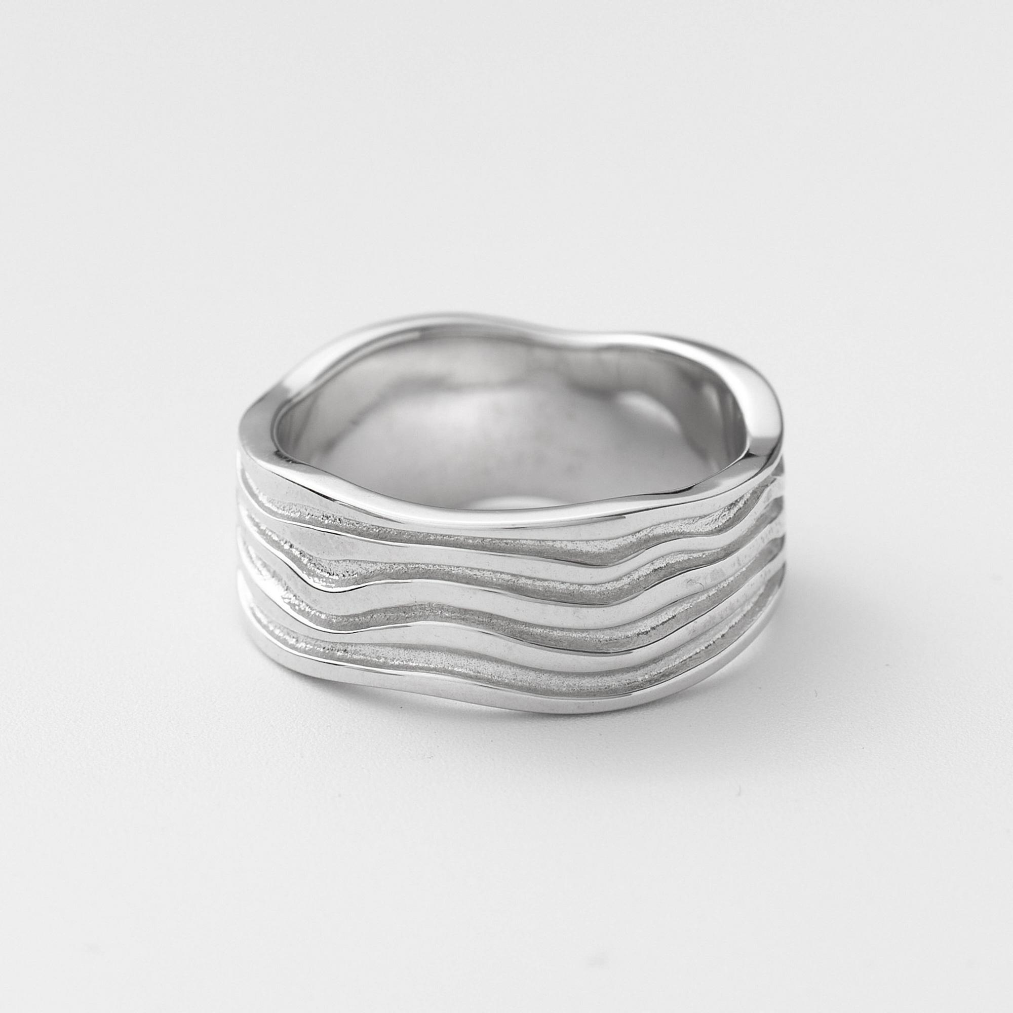 Кольцо ALASSIO в родиевом покрытии