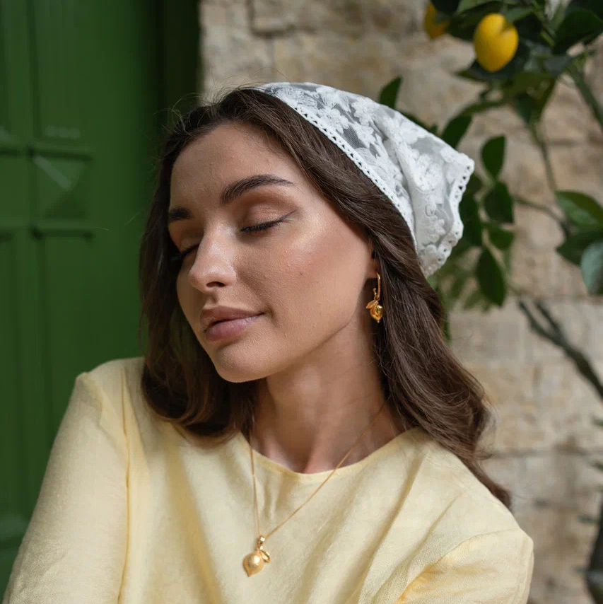 Подвеска LIMONCELLO с лимоном фактурная с позолотой