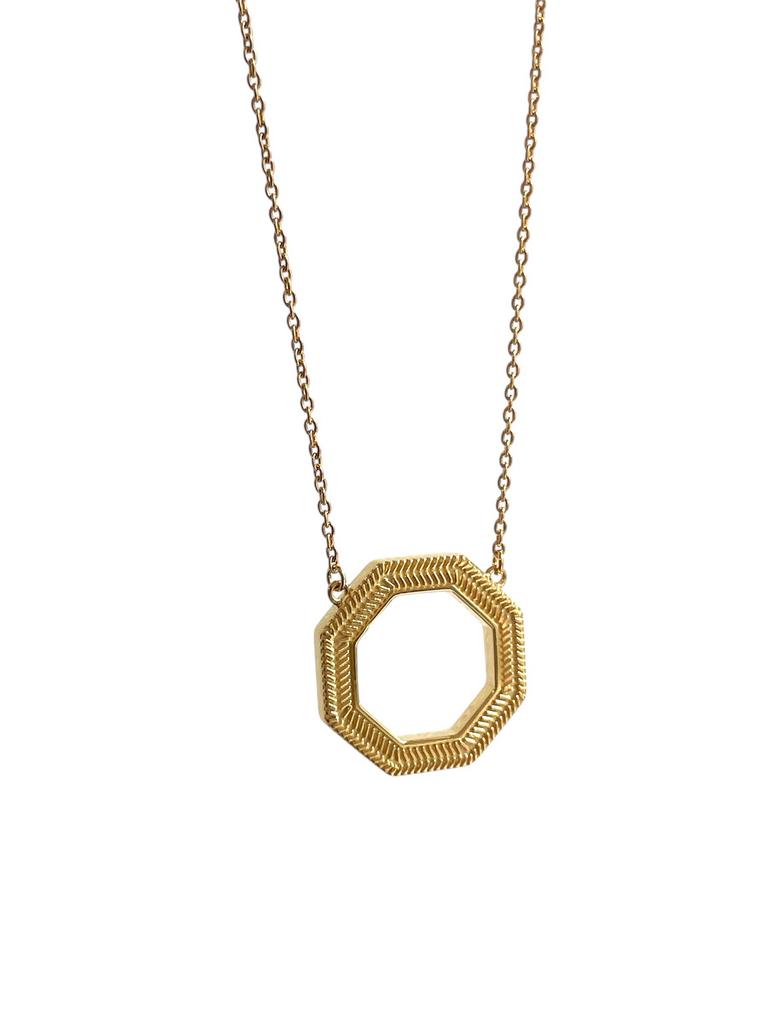 Подвеска PESCARA с позолотой