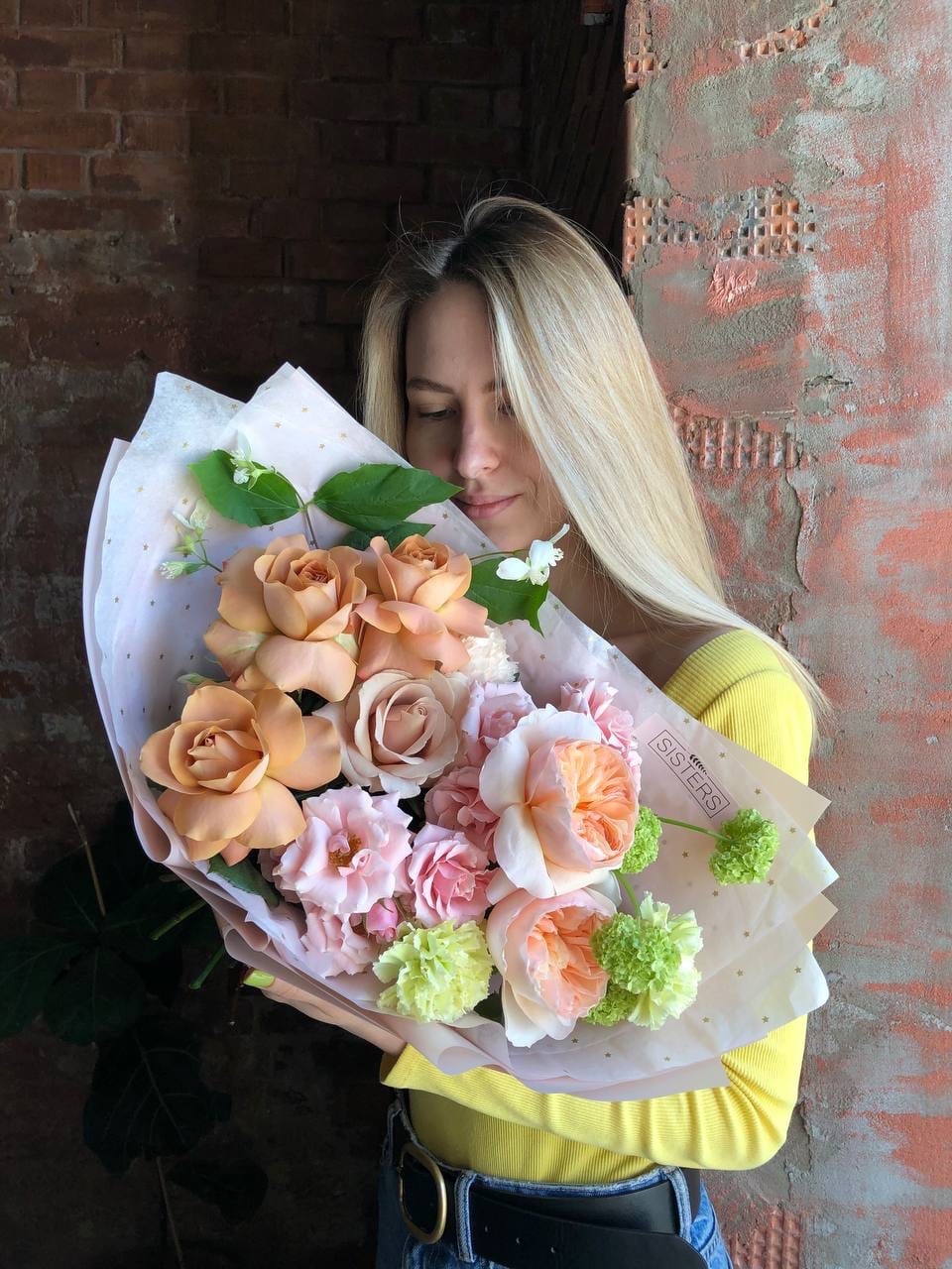 Авторский букет "Капучино на террасе"