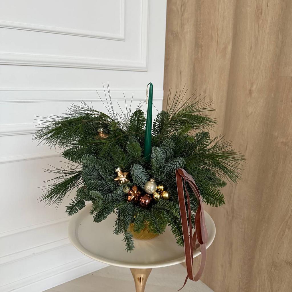 Новгодняя композиция "Шоколад"