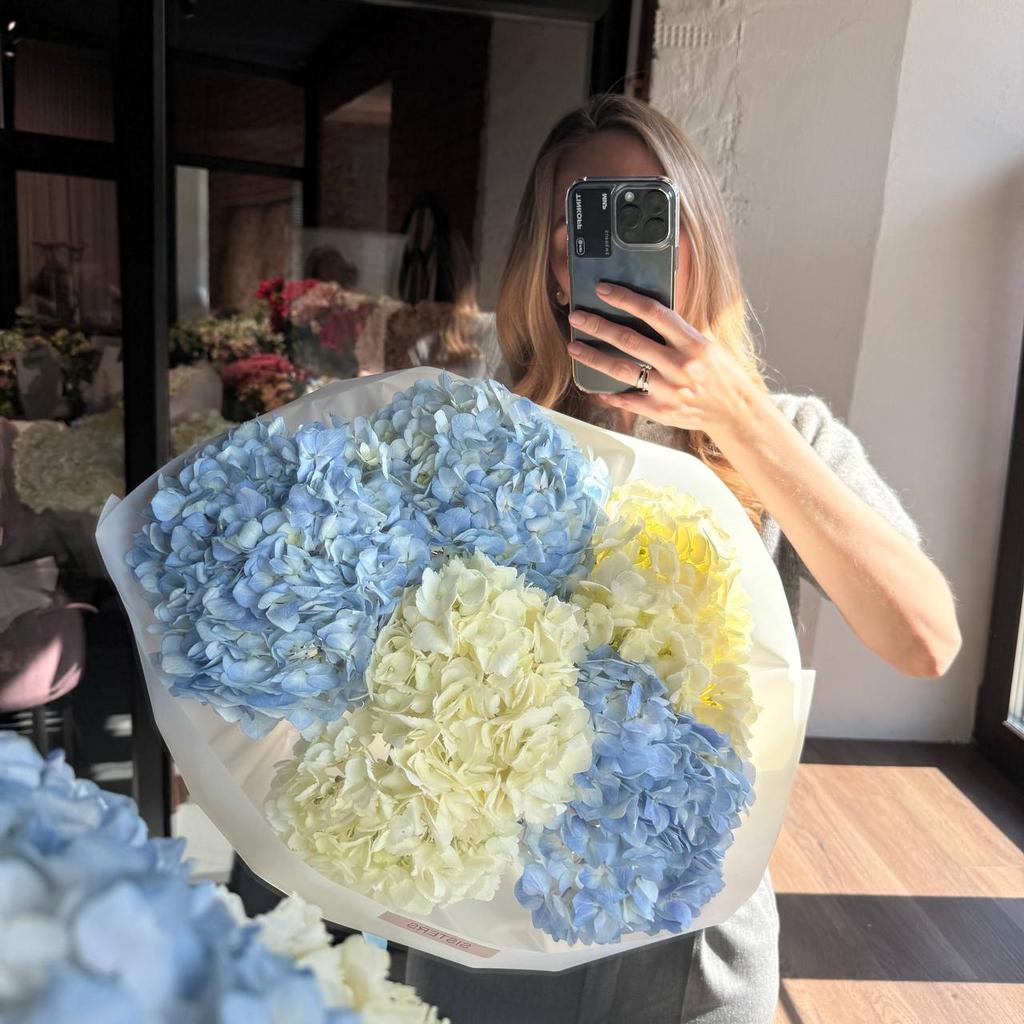 Букет гортензий