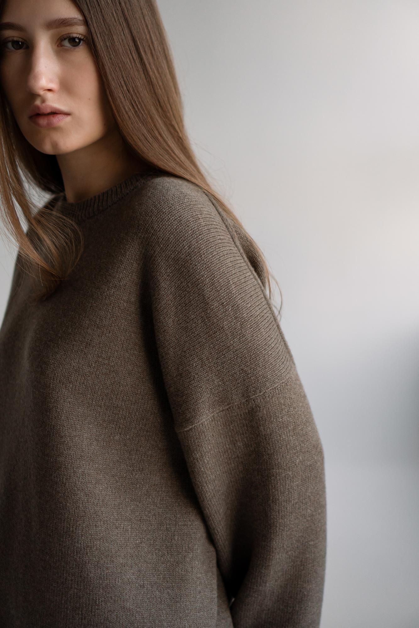 Джемпер LOOM из 100% мериносовой шерсти