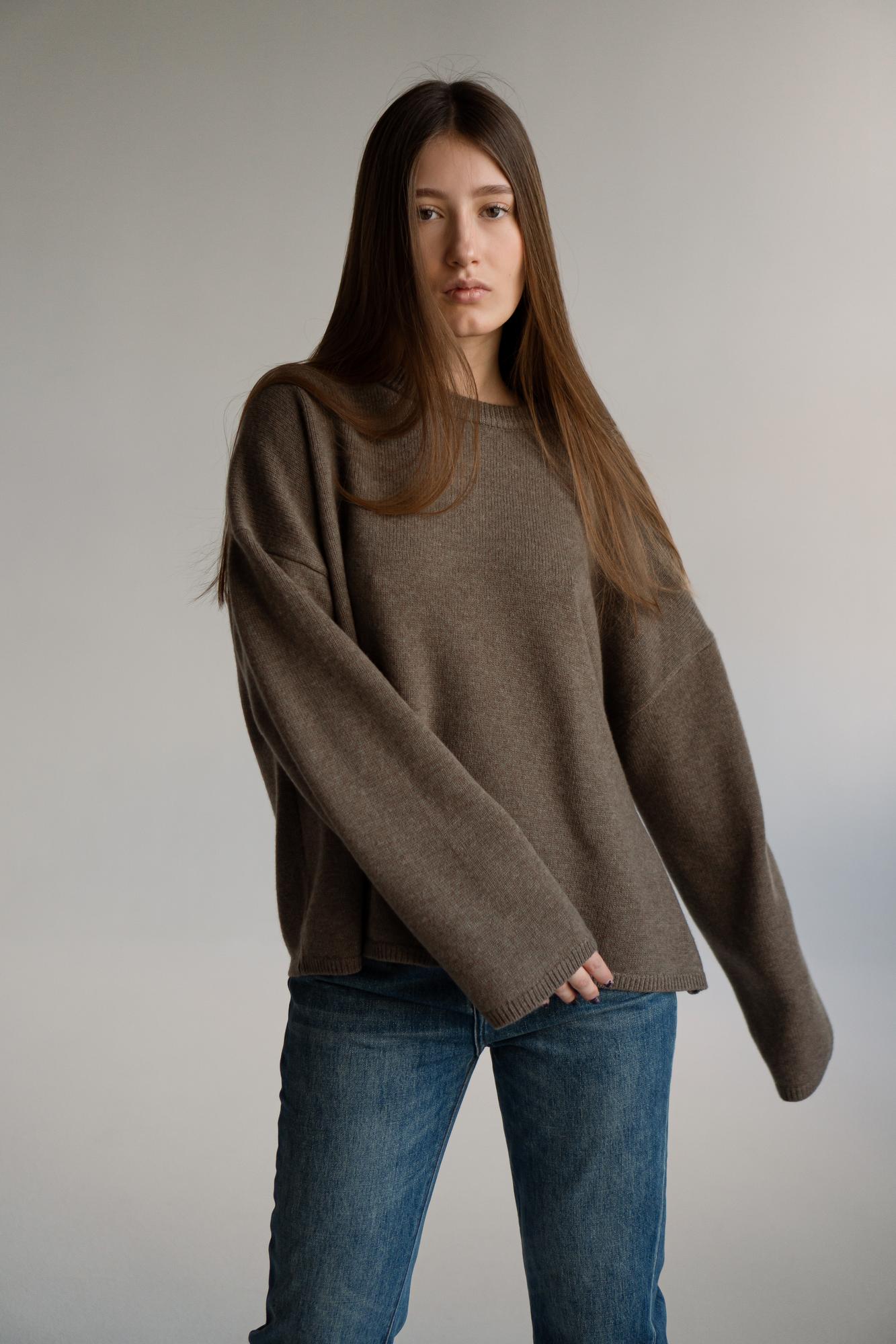Джемпер LOOM из 100% мериносовой шерсти