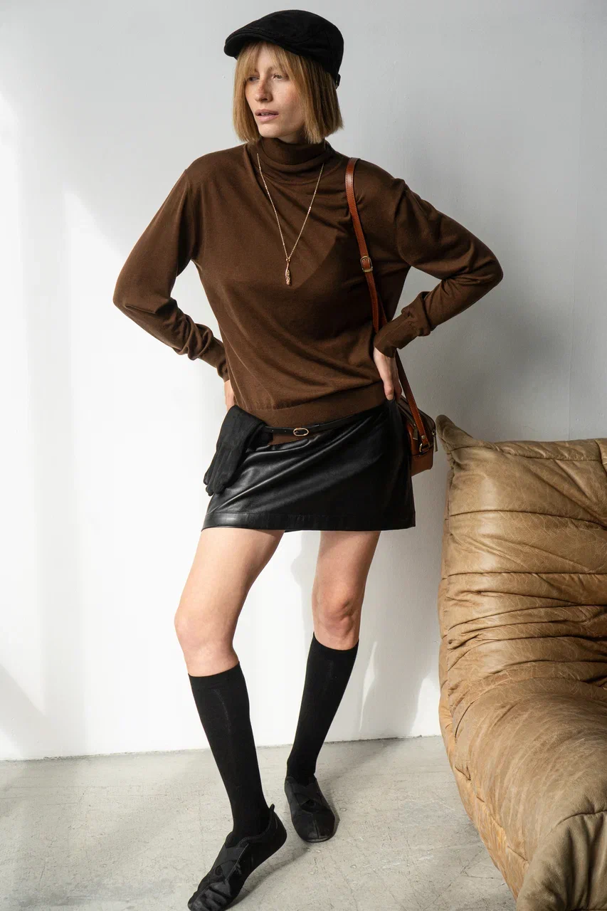 Водолазка BASE из 100% супер файн мериноса