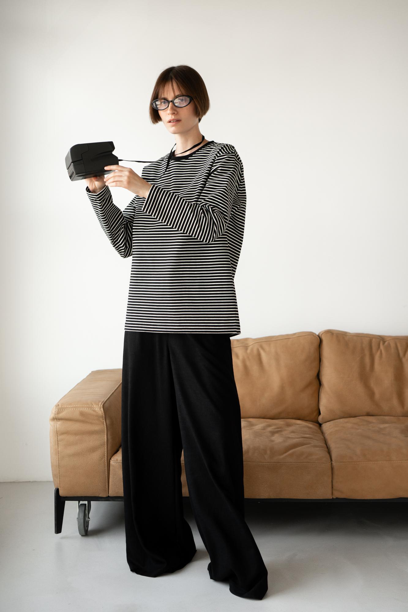 Лонгслив LINE из 100% хлопка