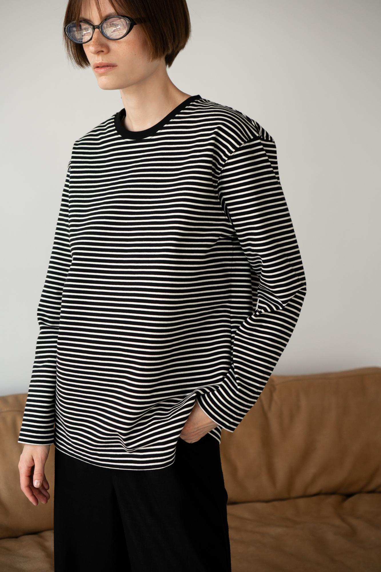 Лонгслив LINE из 100% хлопка