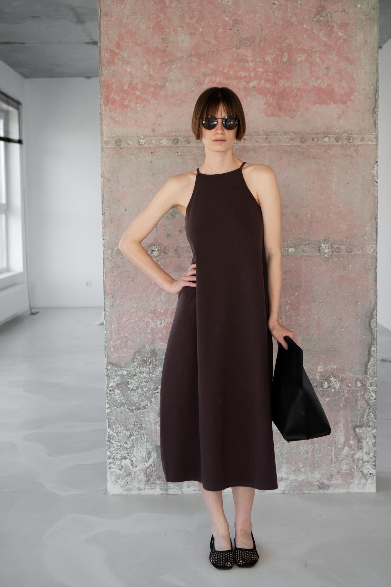 Трикотажное платье TULIP из хлопка