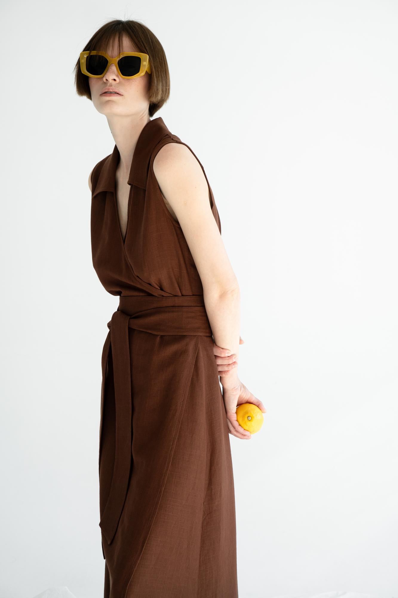 Платье на запах LUNA ELEGANCE