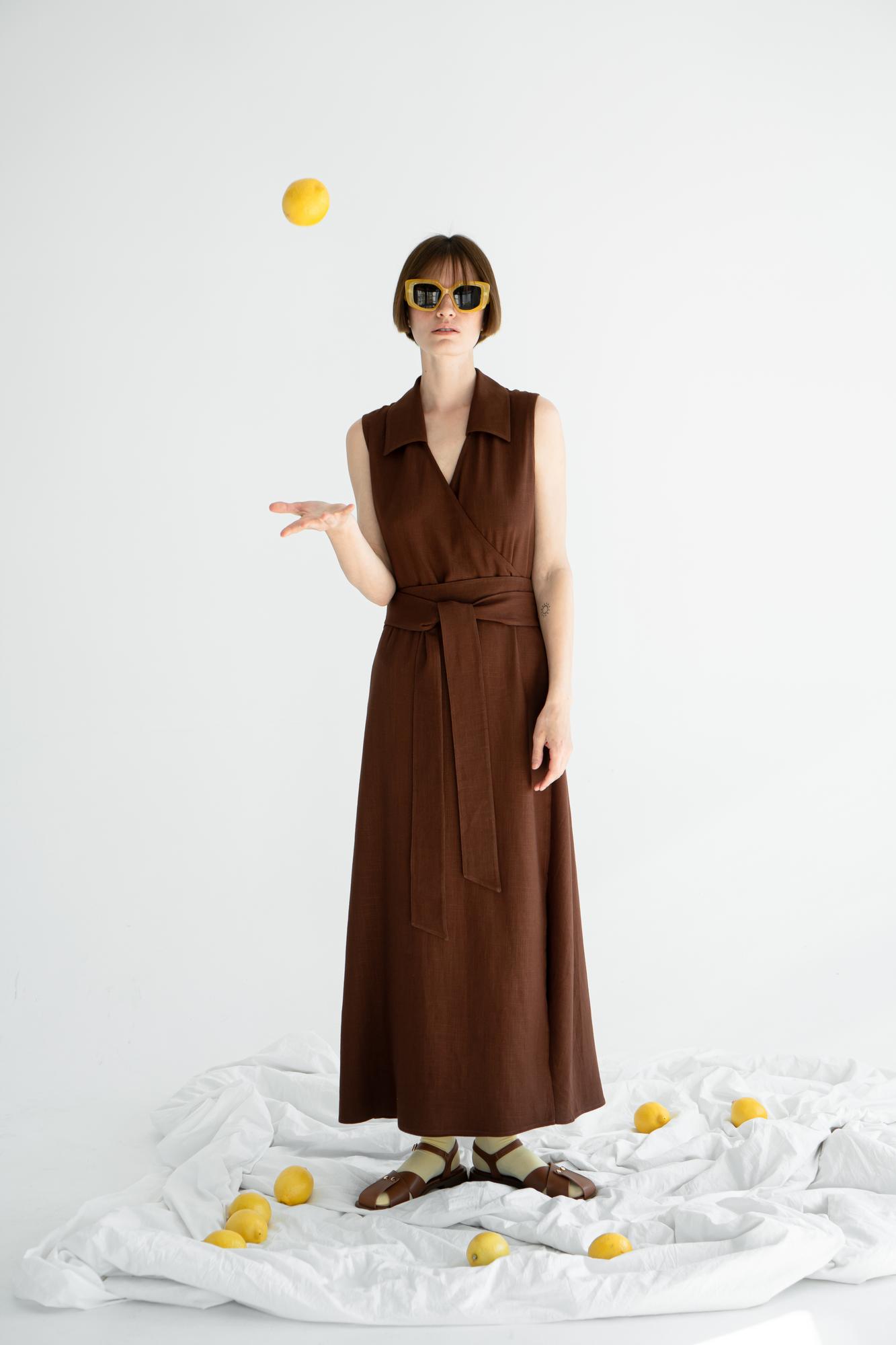 Платье на запах LUNA ELEGANCE