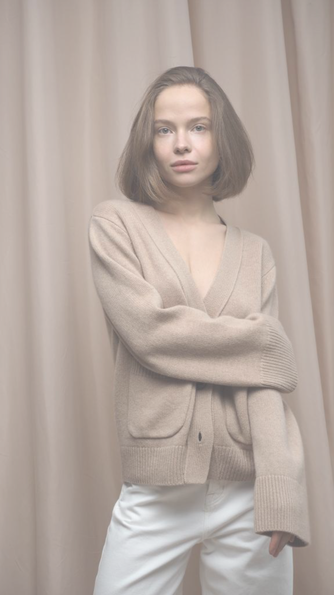 Кардиган BASE из кашемира и мериноса