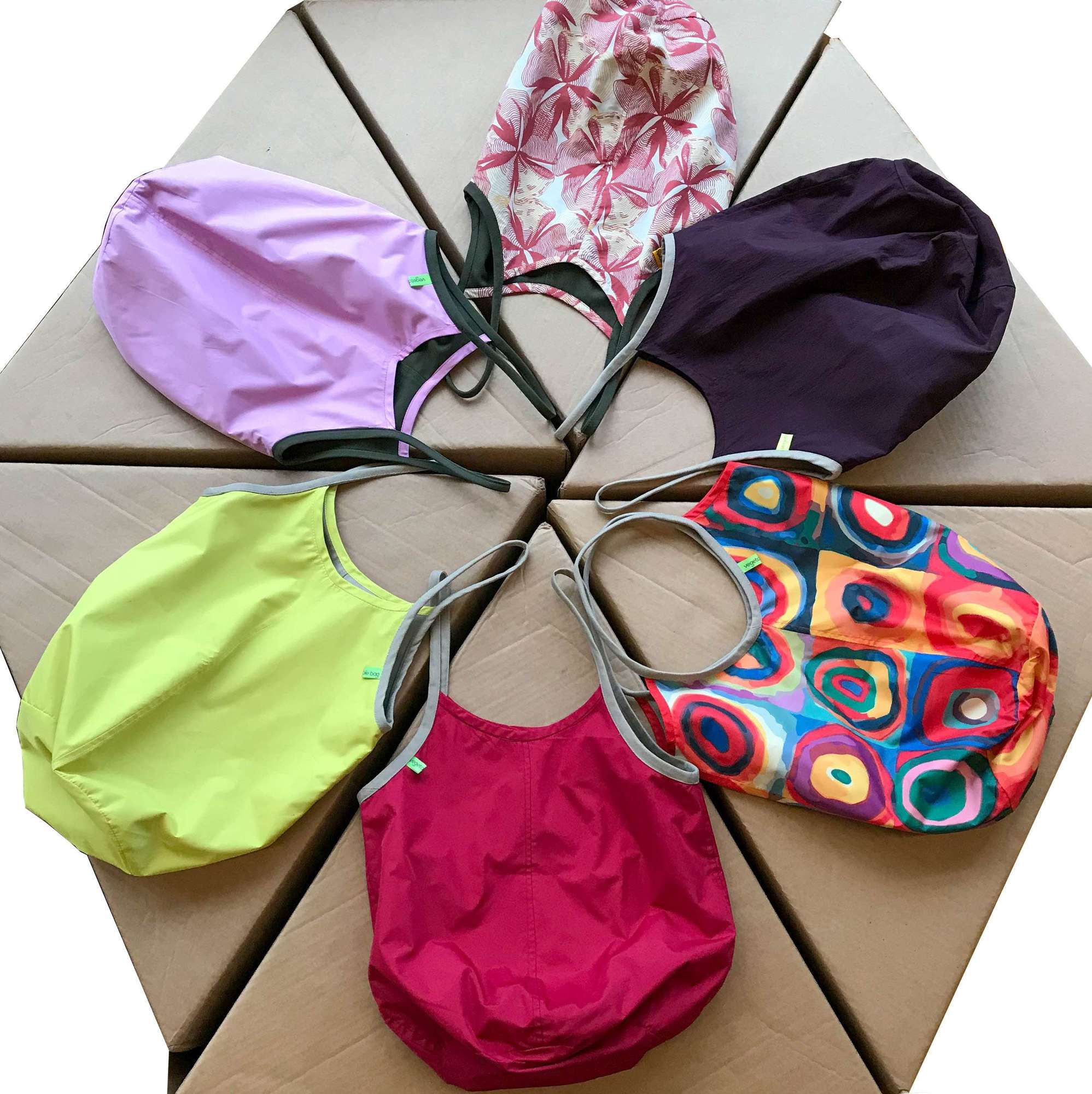 Эко сумка-шопер двухсторонняя