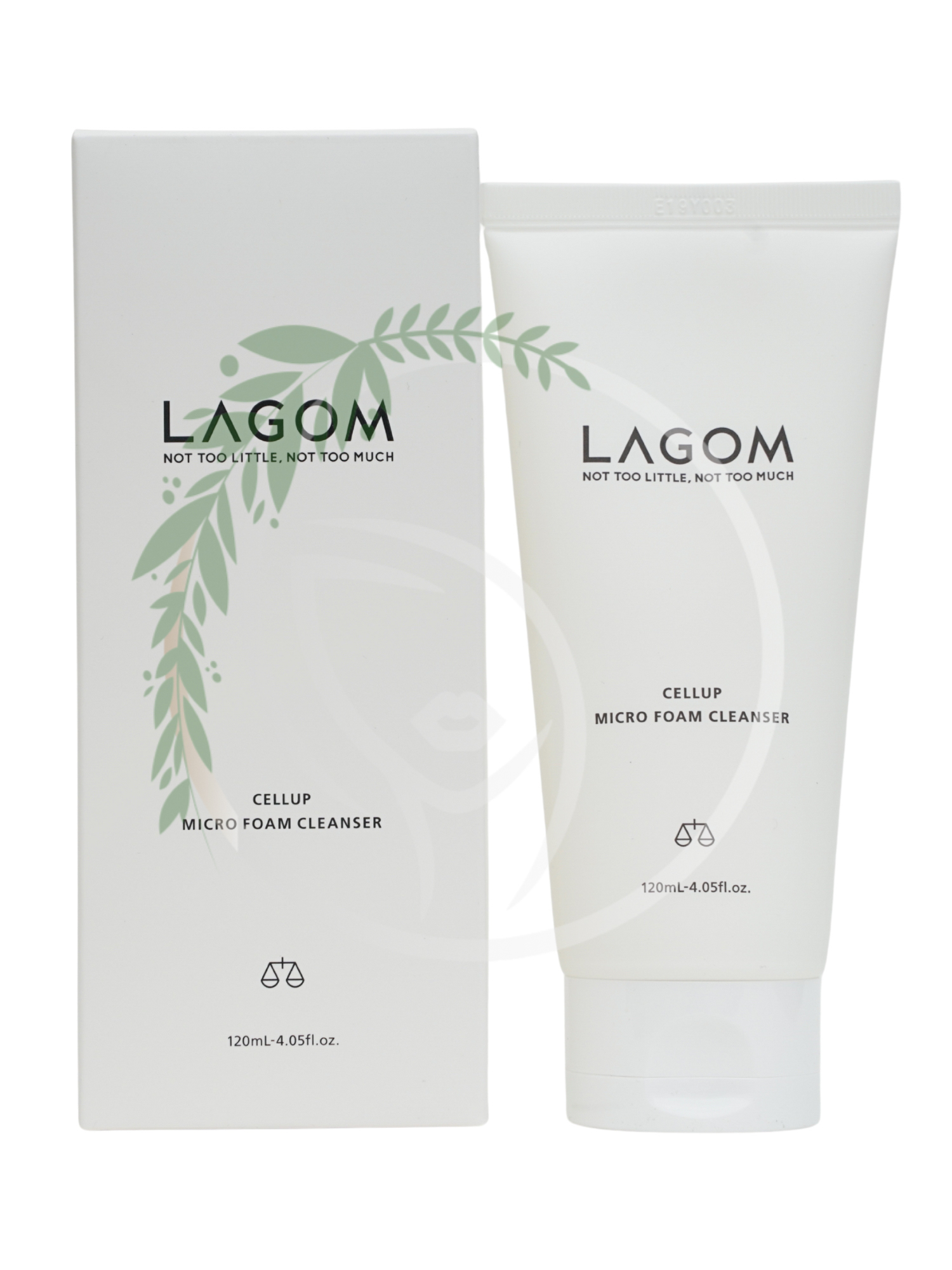 Нежная пенка для умывания чувствительной кожи с низким pH  Lagom Cellup PH Cure Foam Cleanser 120ml