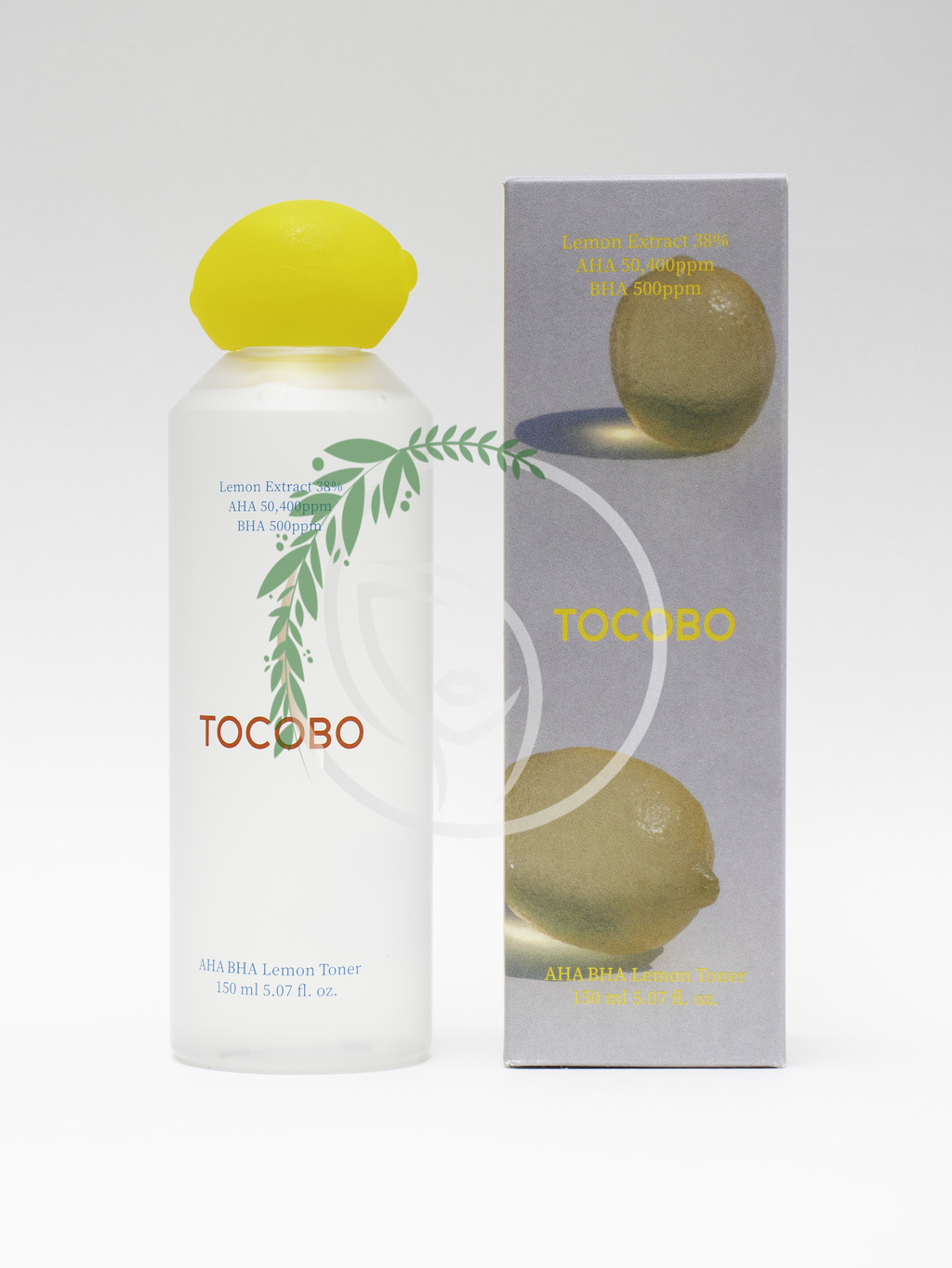 Отшелушивающий тонер с экстрактом лимона и кислотами Tocobo AHA BHA Lemon Toner 150 ml