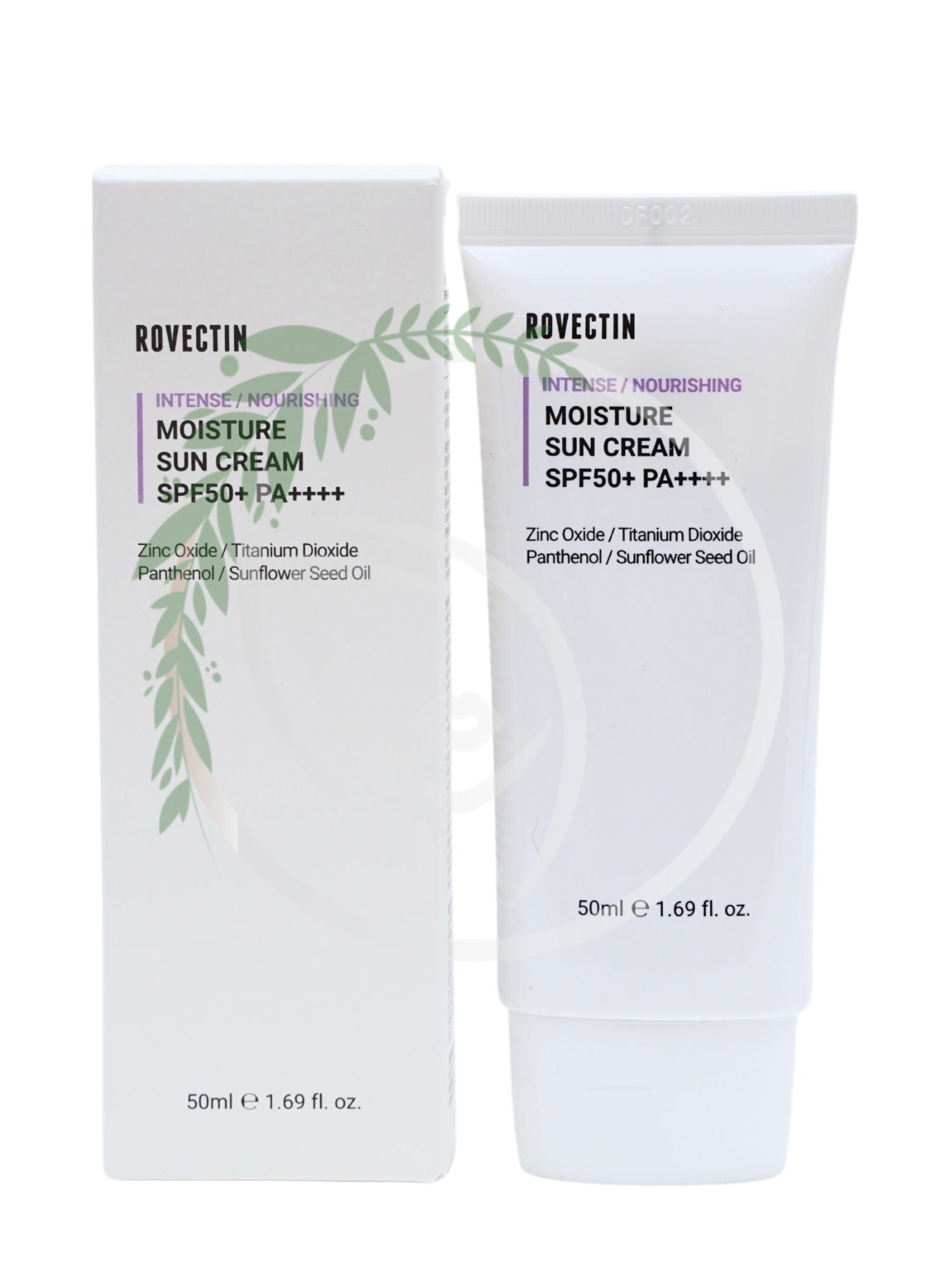 Солнцезащитный крем Rovectin Intense Moisture Sun Cream SPF50+PA++++ 50 мл