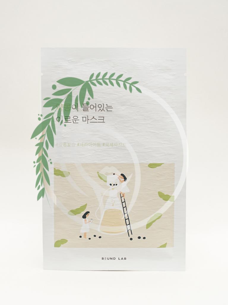 Питательная тканевая маска с экстрактом сои Round Lab Soybean Nourishing Mask 1шт