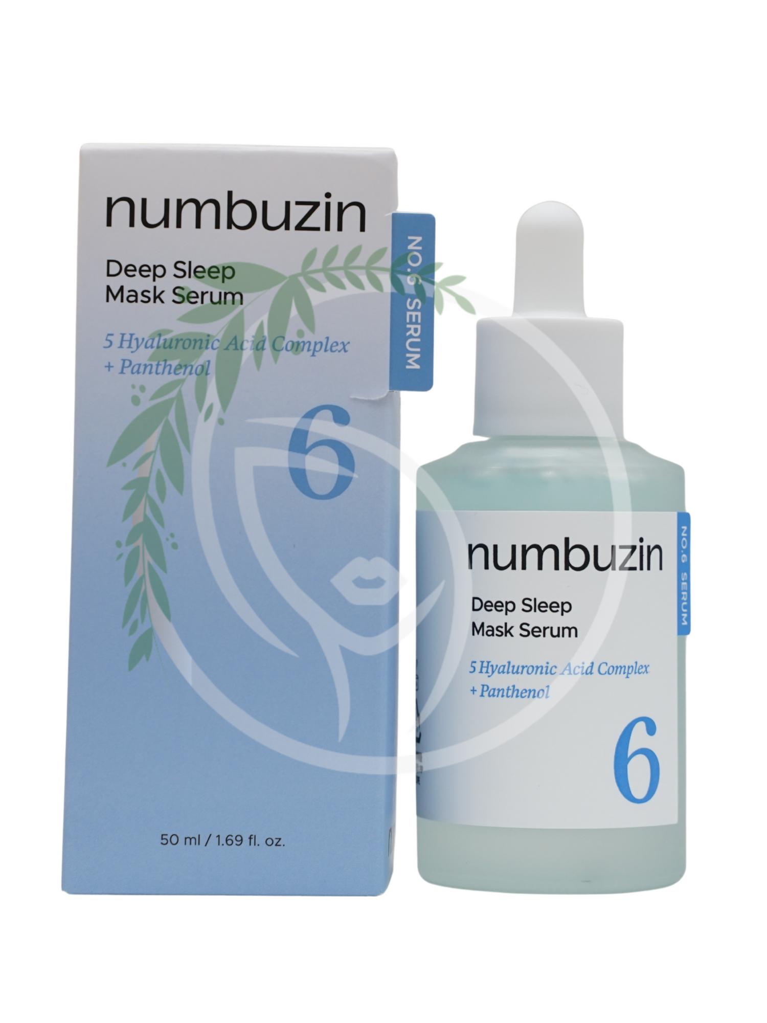 Увлажняющая сыворотка-маска для глубокого сна Numbuzin No. 6 Deep Sleep Mask Serum 50мл