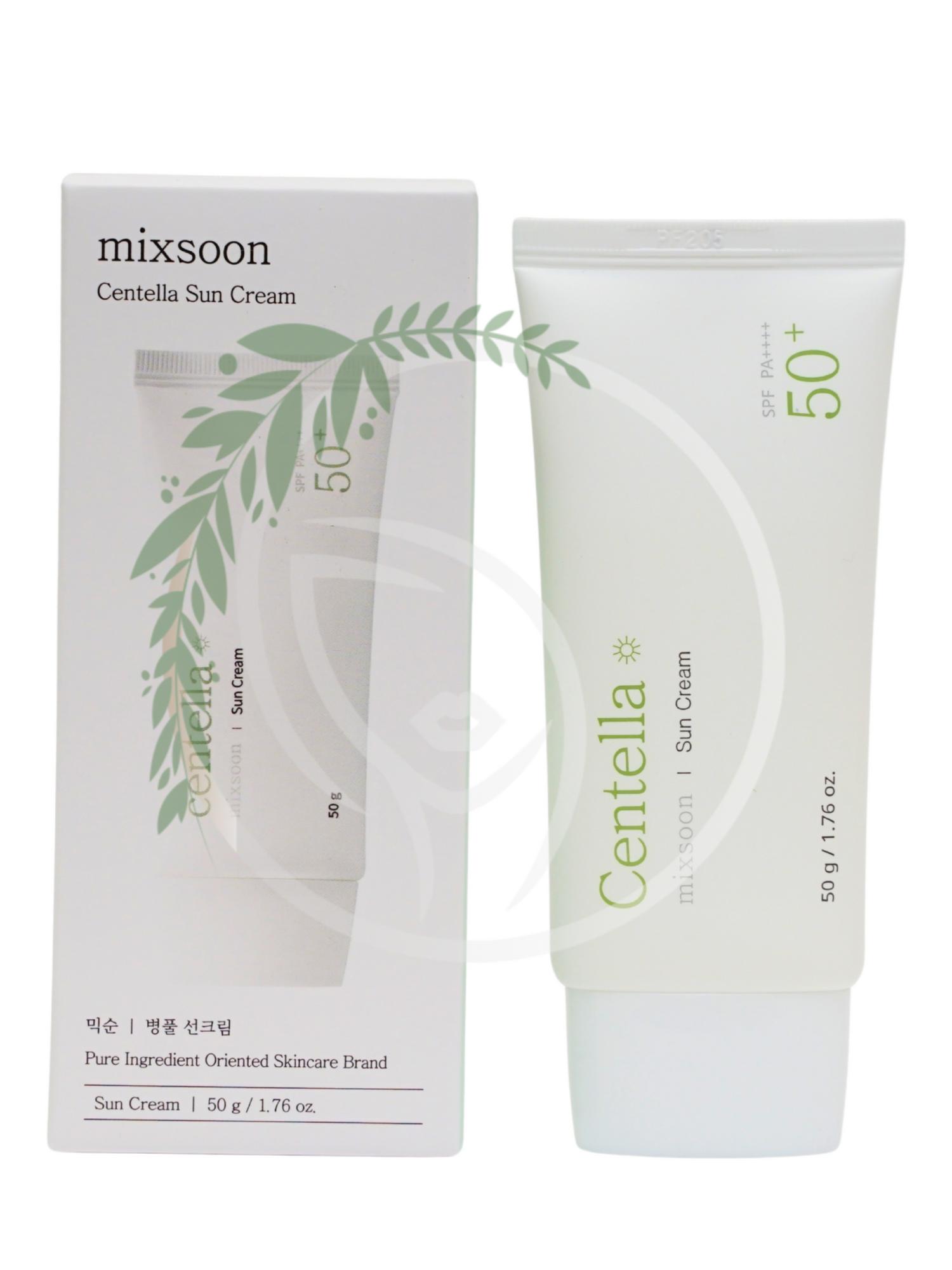 Солнцезащитный крем с центеллой азиатской MIXSOON Centella Sun Cream 50g