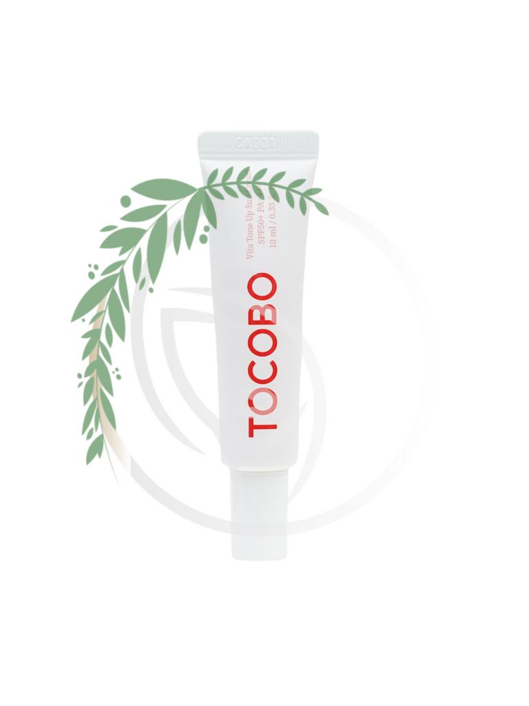 Солнцезащитный крем с тонирующим эффектом Tocobo Vita Tone Up Sun Cream SPF50+ PA++++ 10мл