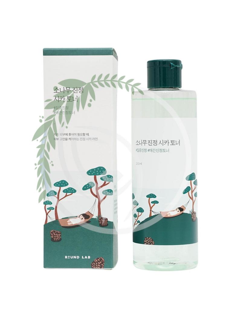 Успокаивающий тонер с экстрактом сосны Round Lab Pine Calming Cica Toner 250 мл