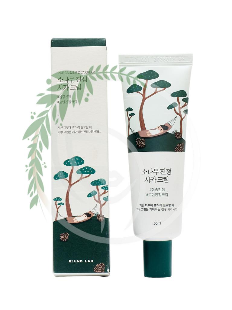 Успокаивающий крем с экстрактом сосны Round Lab Pine Calming Cica Cream 50 мл