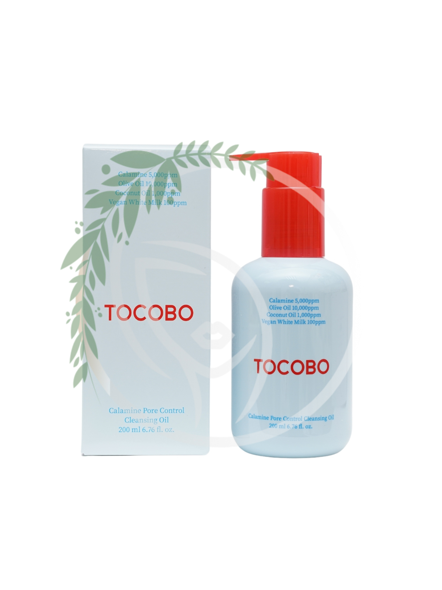 Гидрофильное масло Tocobo Calamine Pore Control Cleansing Oil 200 мл