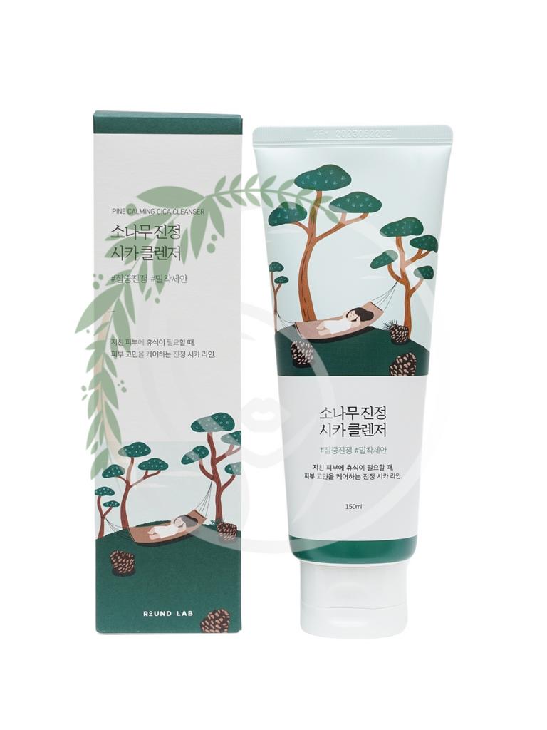Очищающая пенка с экстрактом сосны Round Lab Pine Calming Cica Cleanser 150 мл