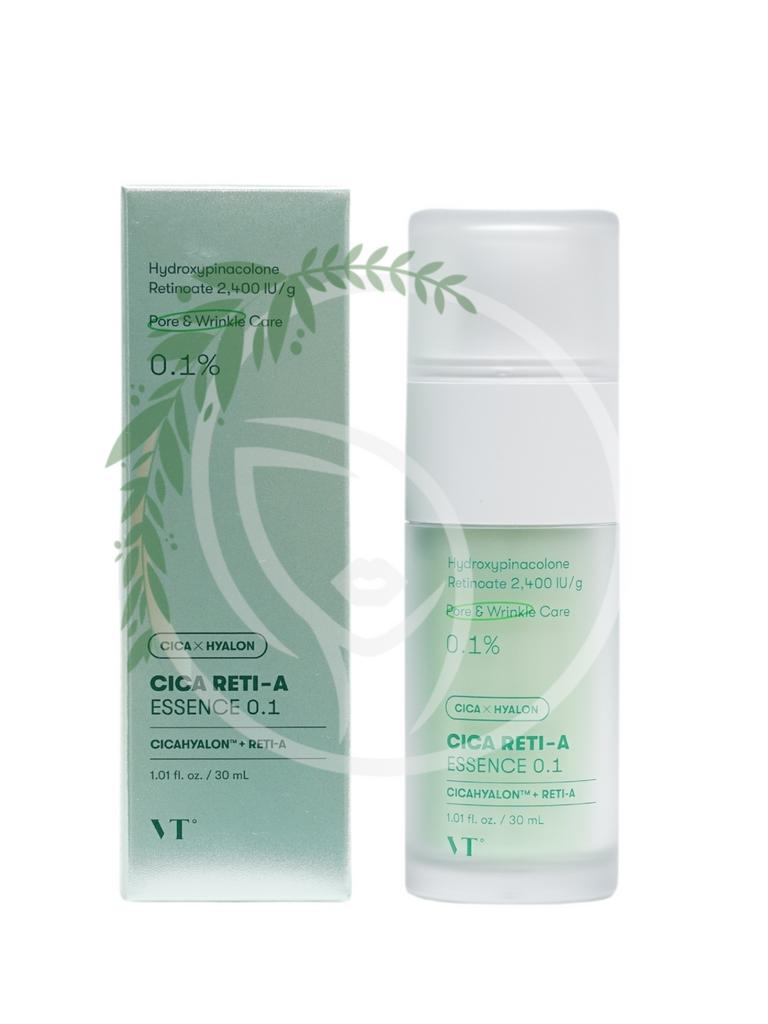 Восстанавливающая эссенция с ретинолом VT Cosmetics Cica Reti-A Essence 0.1 30ml