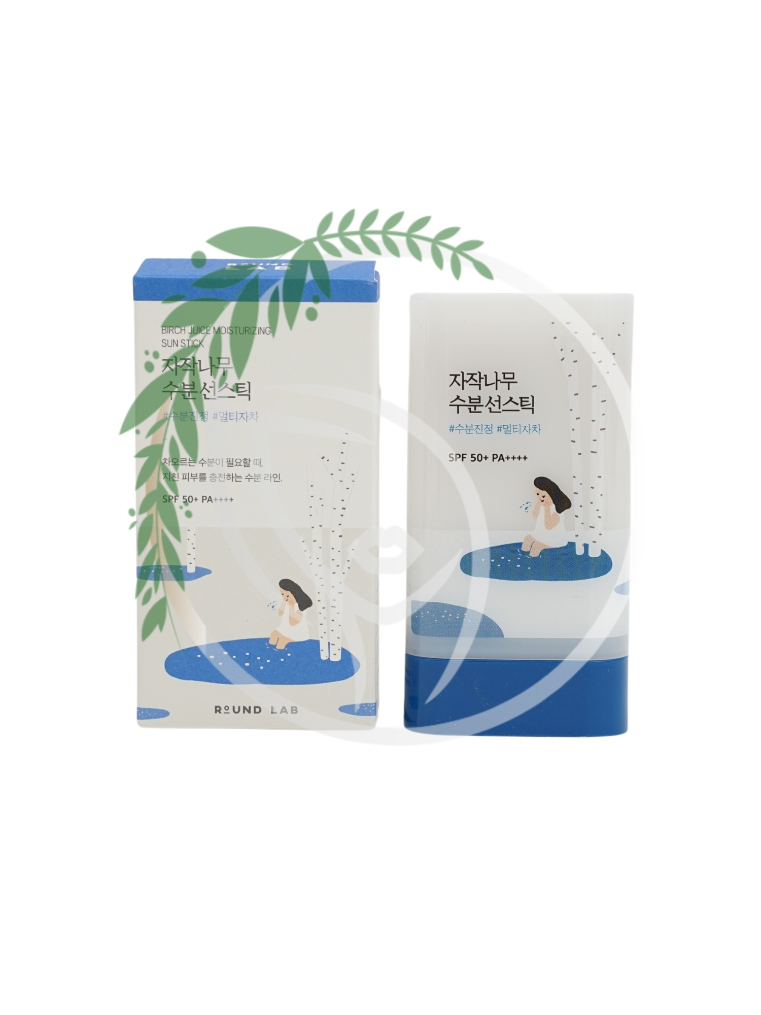 Солнцезащитный стик с березовым соком Round Lab Birch Juice Moisturizing Sun Stick SPF 50+ PA++++ 19g