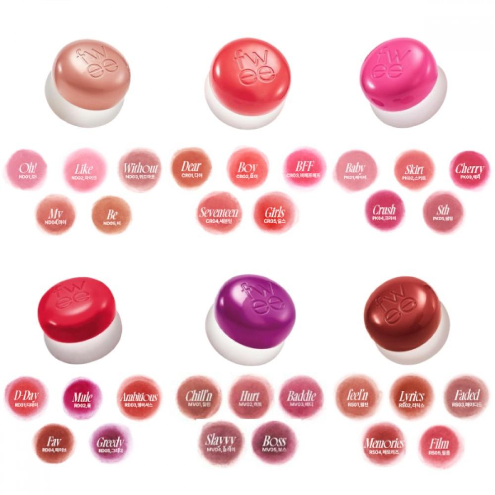 Пудинг для губ и щек FWEE Lip&Cheek Blurry Pudding Pot 5гр